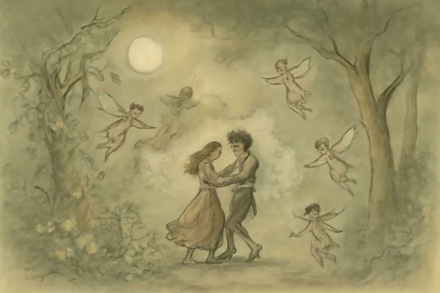 Ilustración de El sueño de una noche de verano