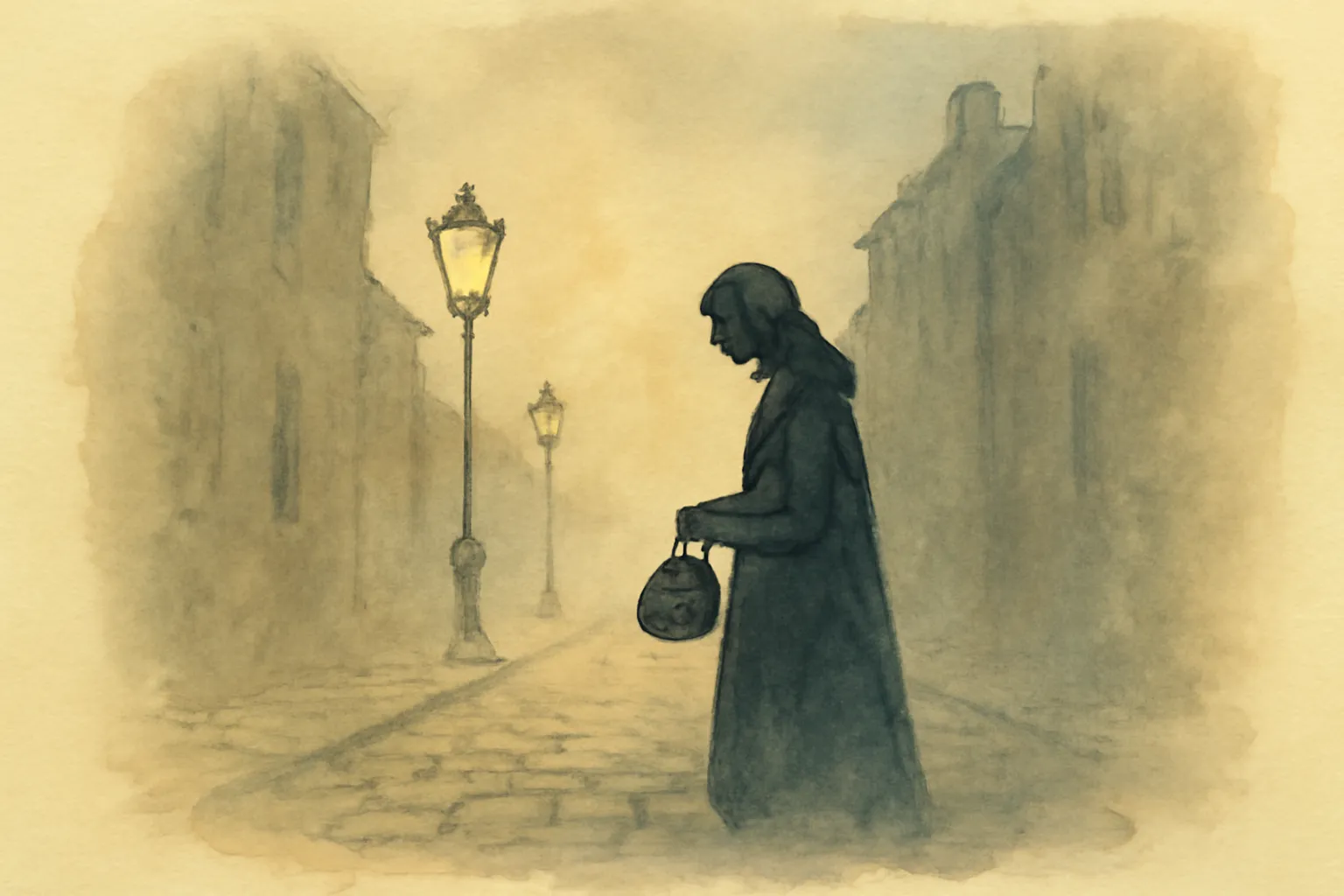 Ilustración de La vida y las aventuras de la señora Moll Flanders