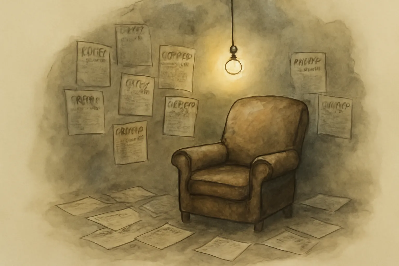 Illustration for My Dark Places
