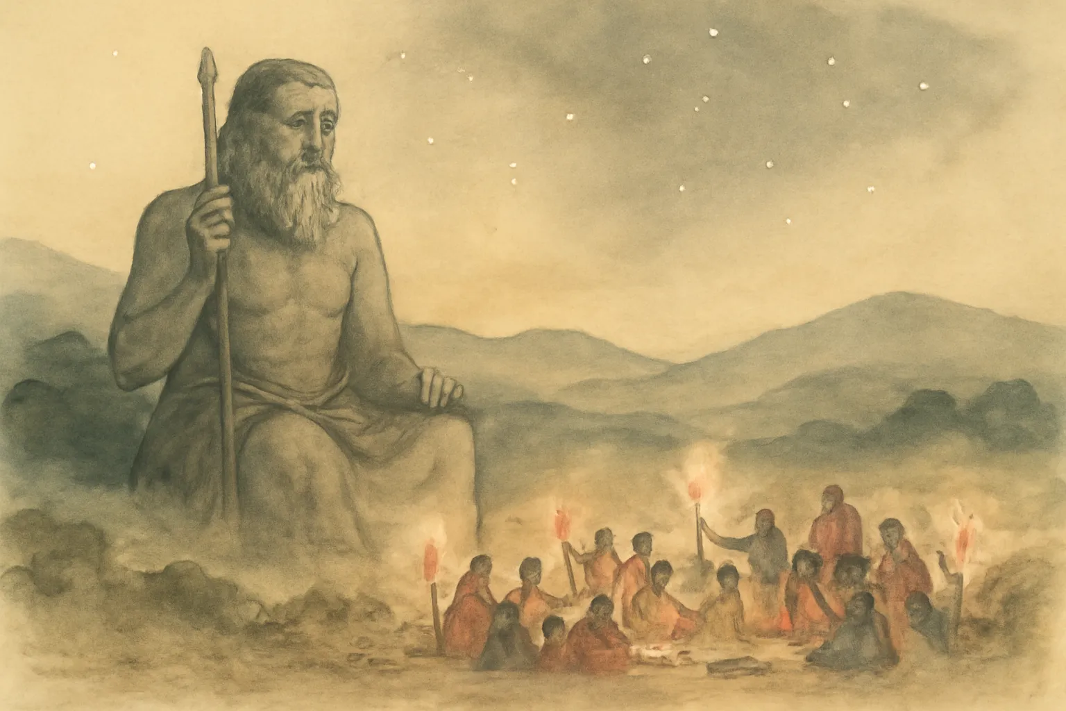 Ilustración de Mitos y leyendas de la antigua Grecia y Roma
