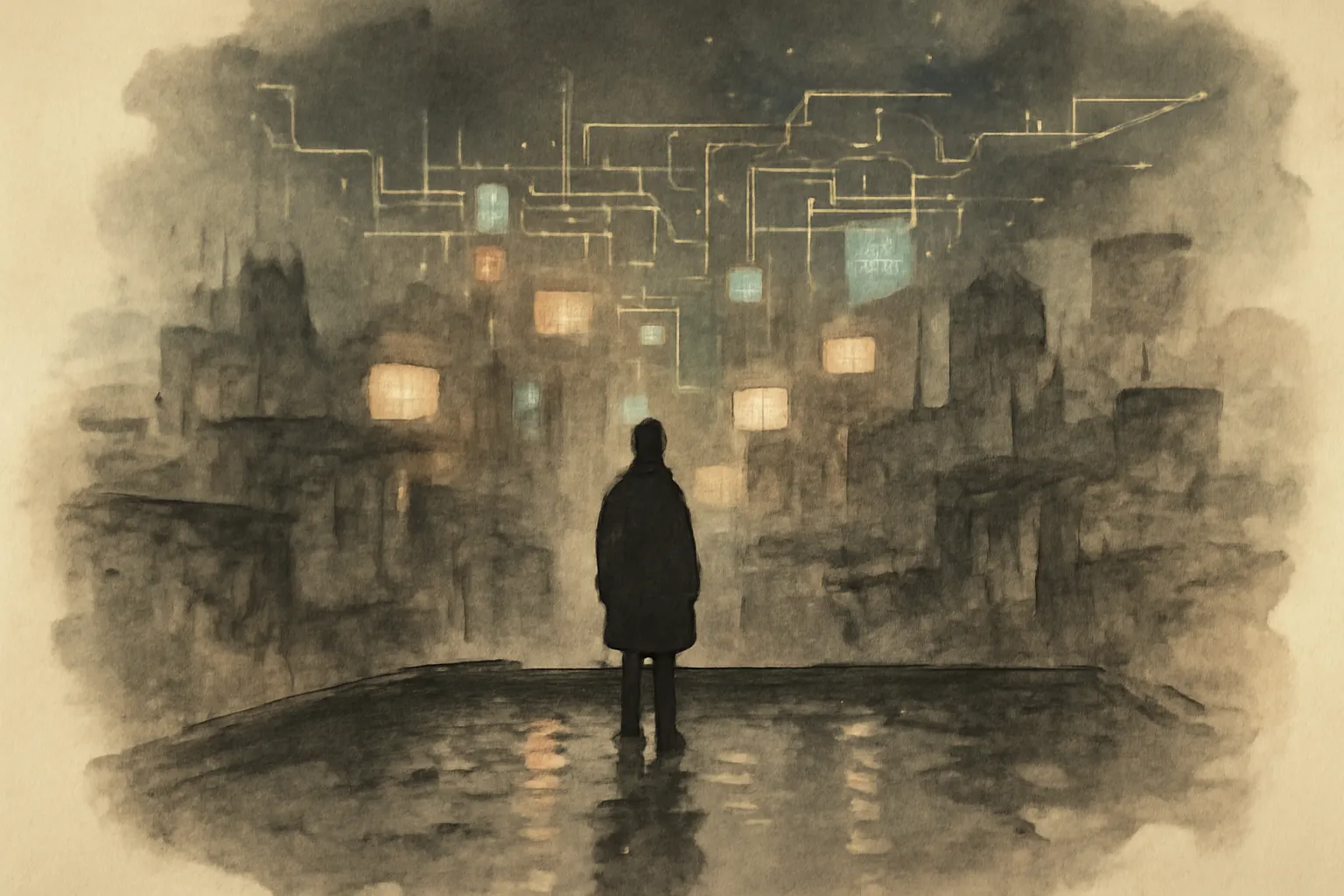 Illustration for Neuromancer