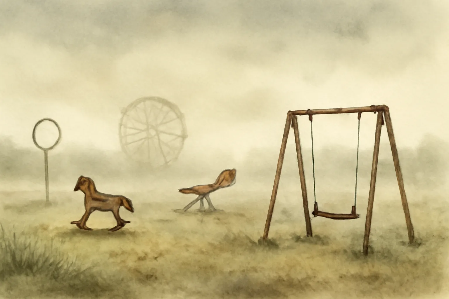 Illustration for Never Let Me Go