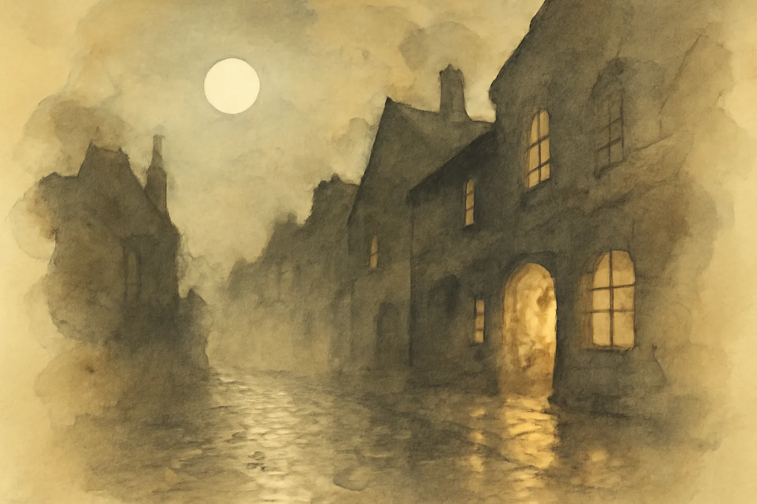 Ilustración de Noches en Londres