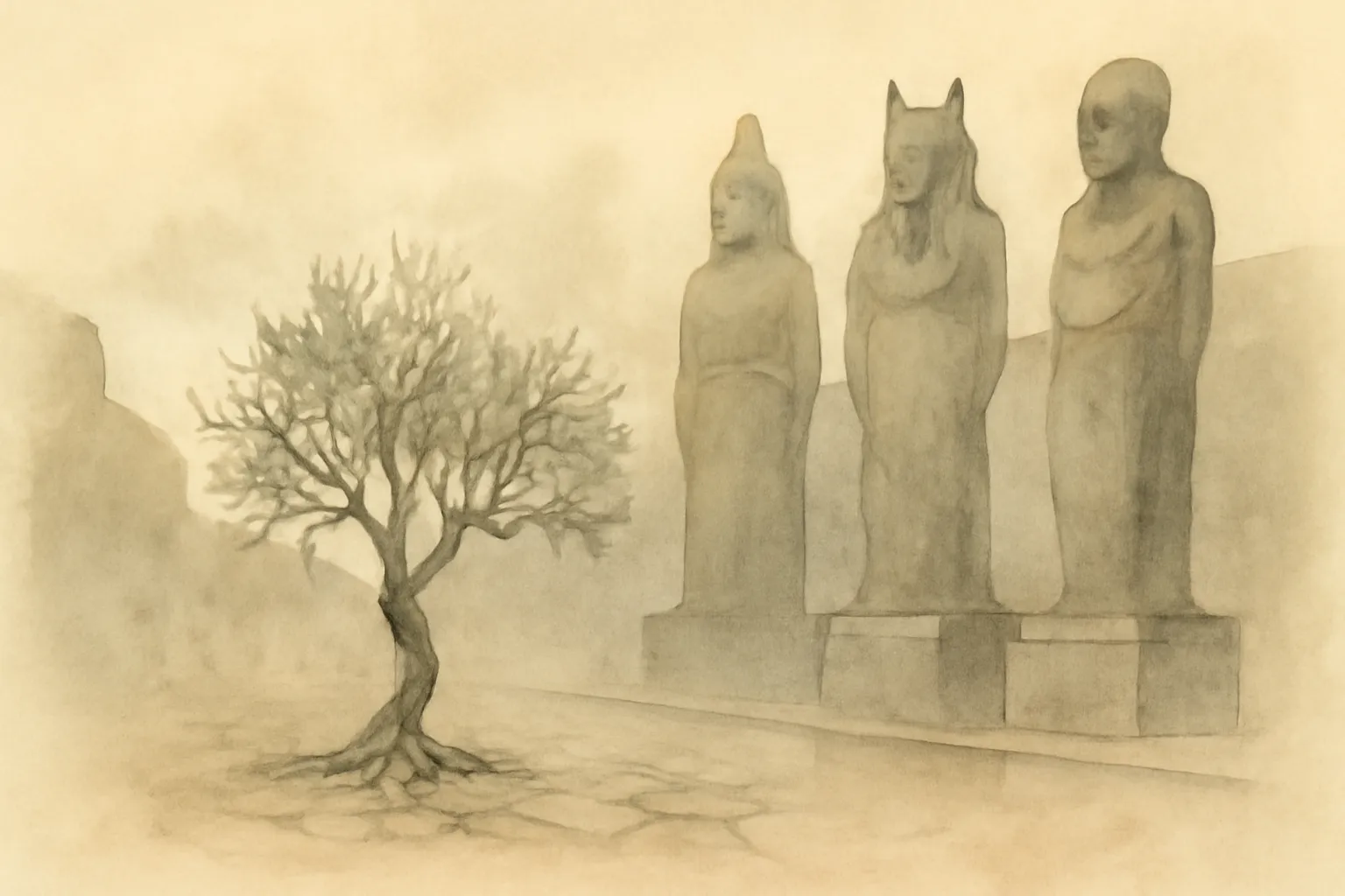 Ilustración de Edipo Rey