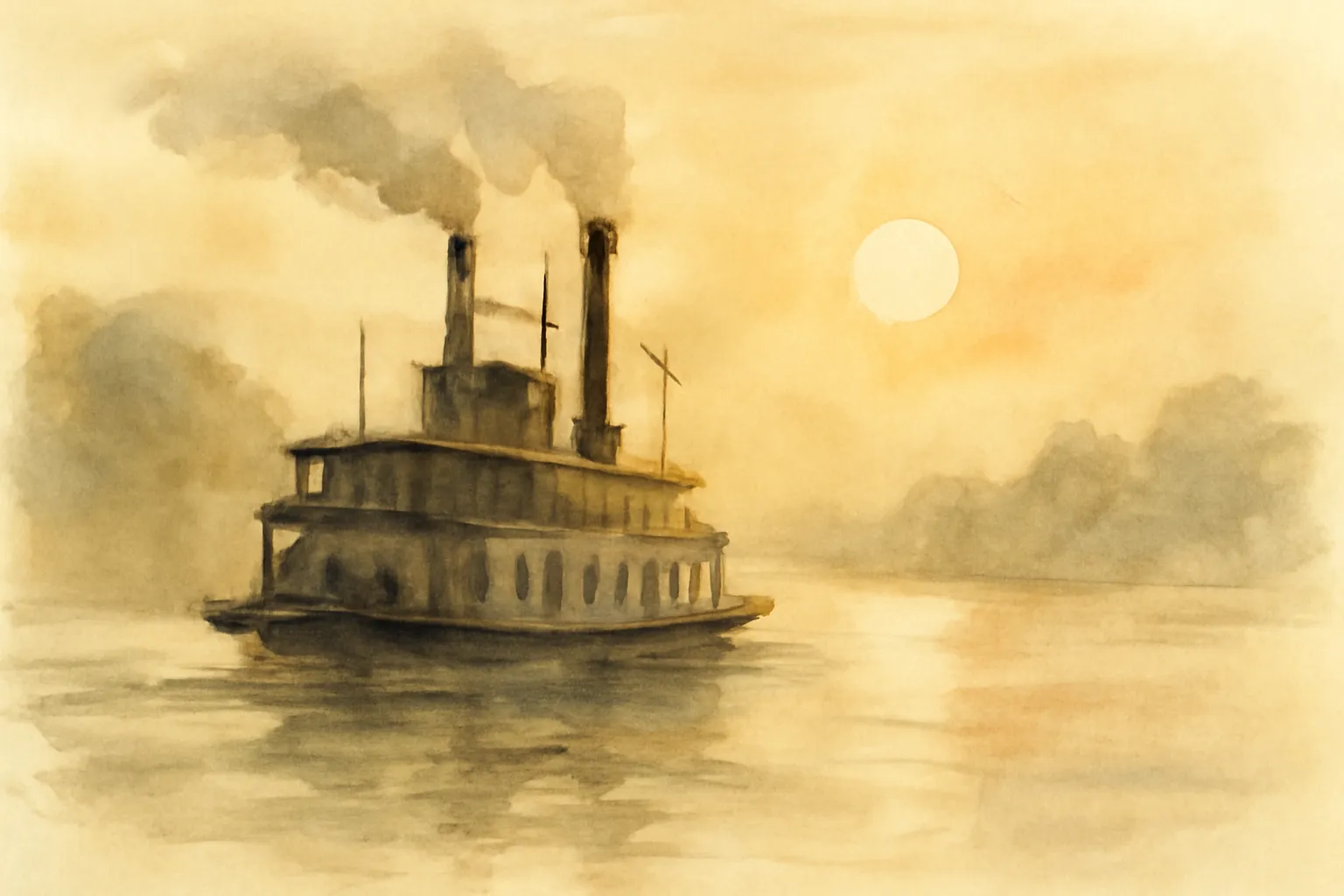 Ilustración de Tiempos antiguos en el Alto Misisipi: Memorias de un piloto de barco de vapor de 1854 a 1863
