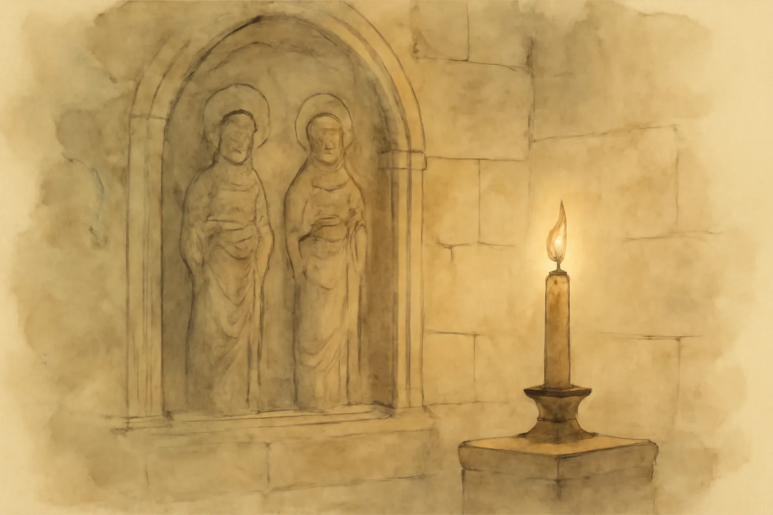 Ilustración de Sobre la oración y la vida contemplativa