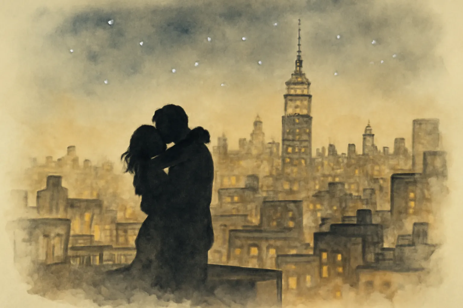 Illustration from One Wonderful Night: A Romance of New York