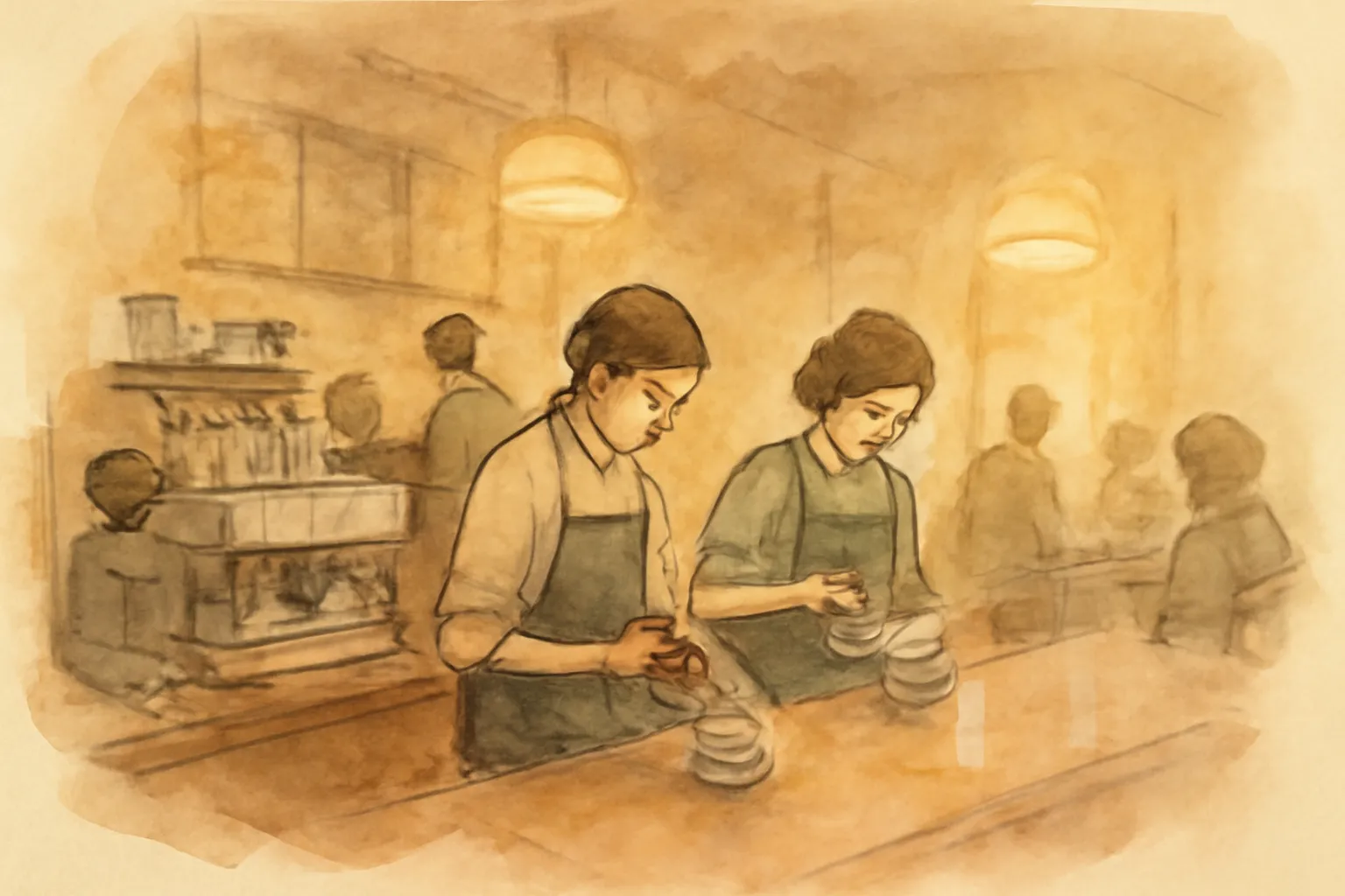 Illustration for Onward: How Starbucks Fought for Its Life without Losing Its Soul