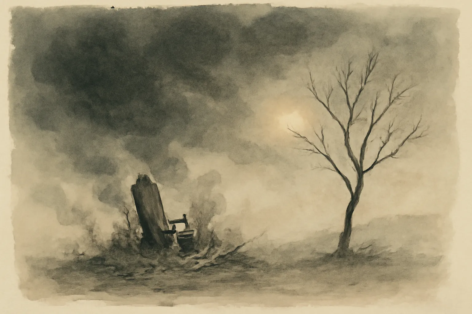 Ilustración de El paraíso perdido