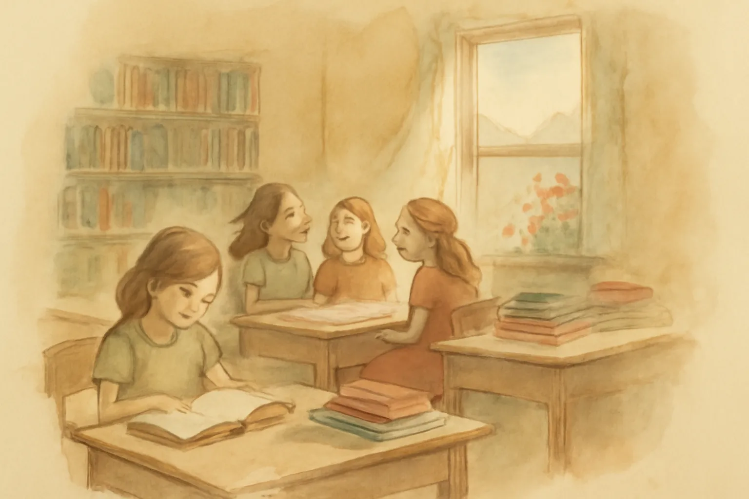 Ilustración de Peggy