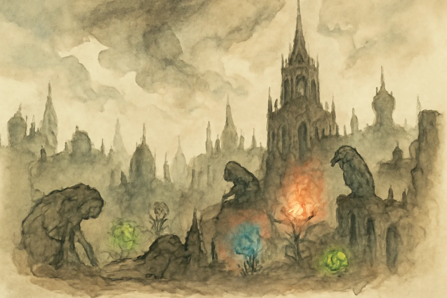 Illustration for Perdido Street Station