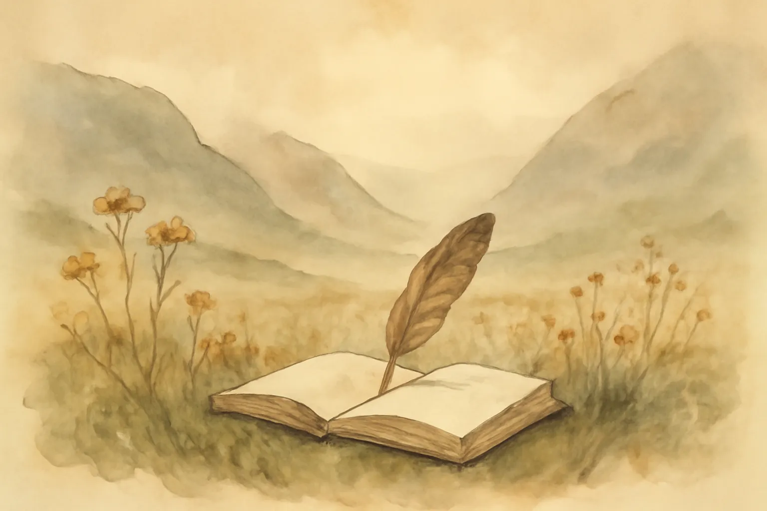 Ilustración de Poemas y canciones de Robert Burns