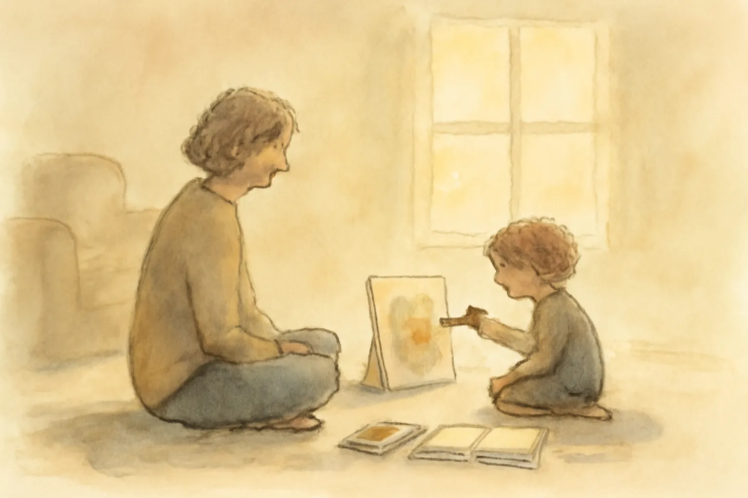 Illustration for Raising Good Humans