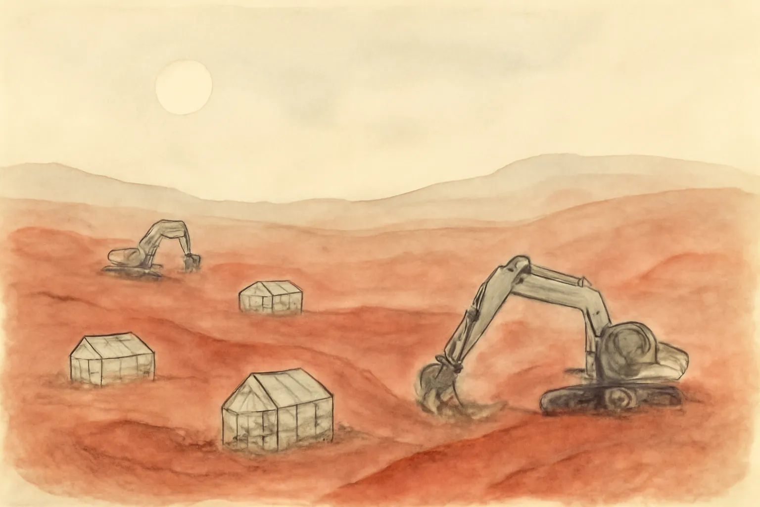 Illustration for Red Mars