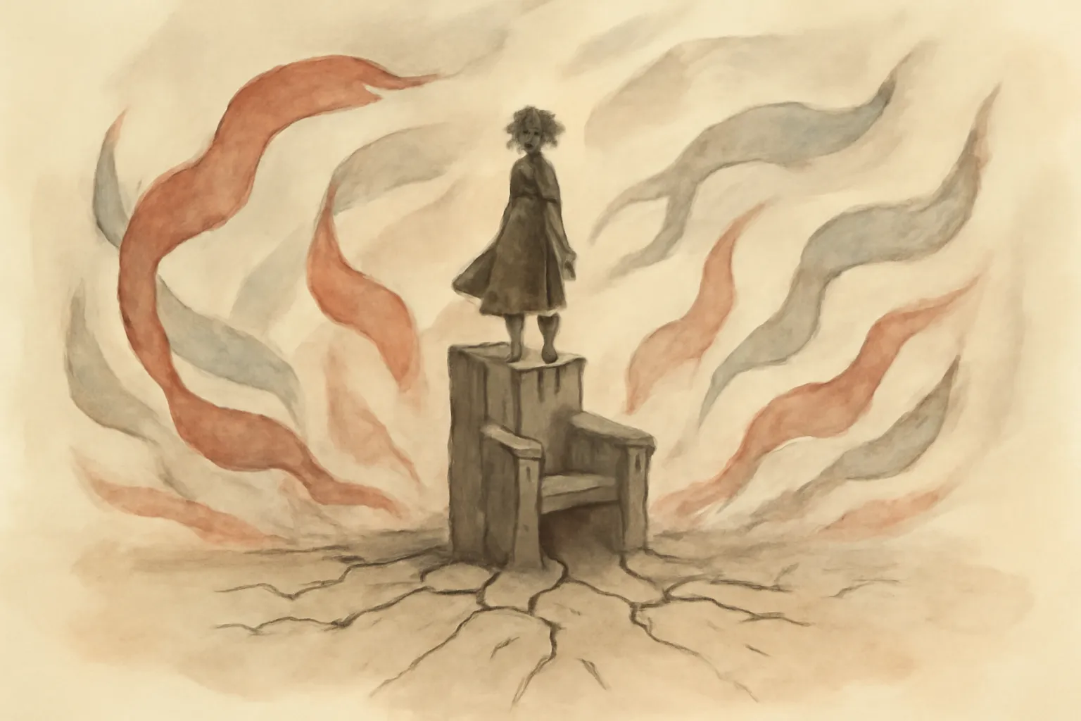 Illustration for Red Queen