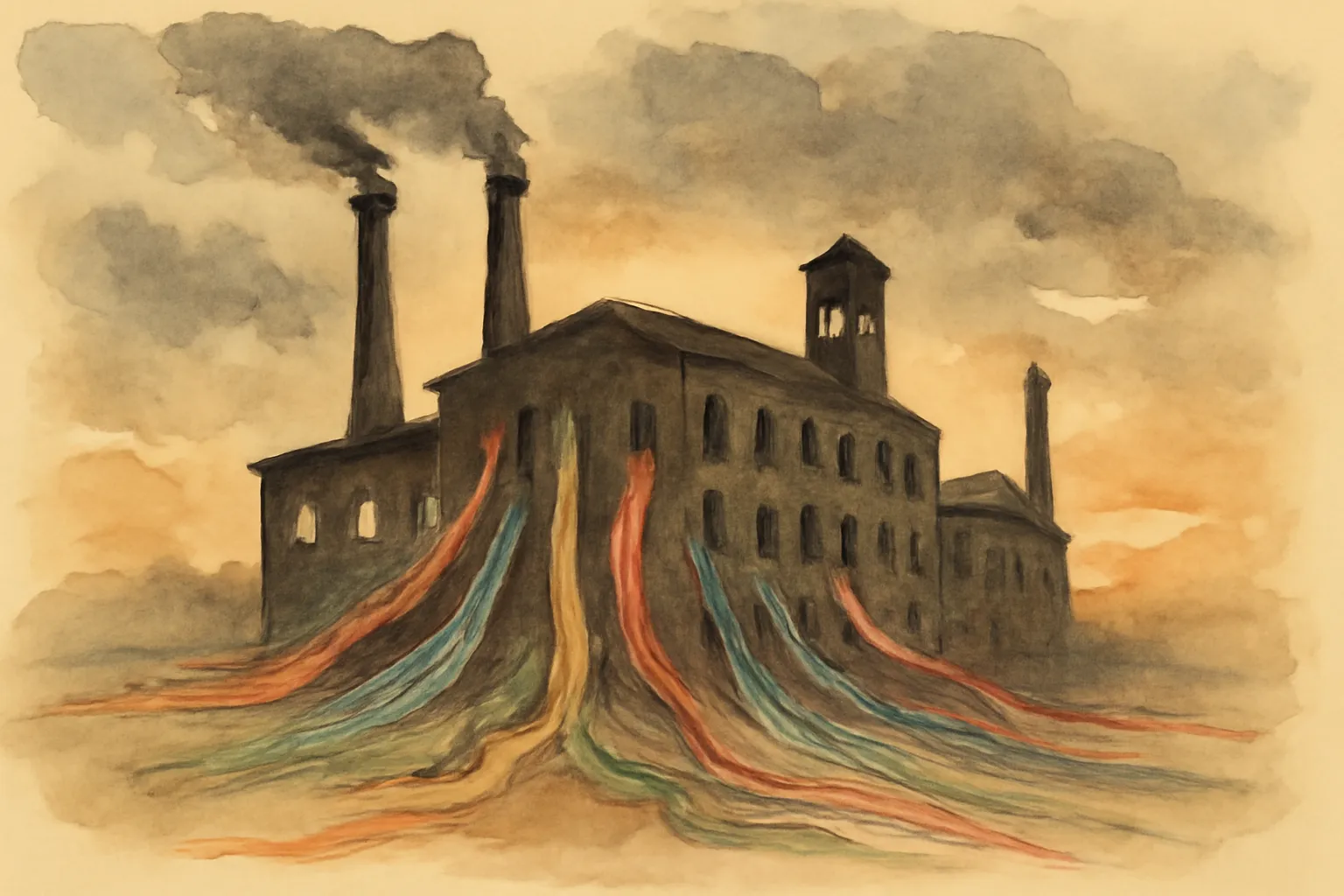 Illustration from Reels and Spindles: A Story of Mill Life