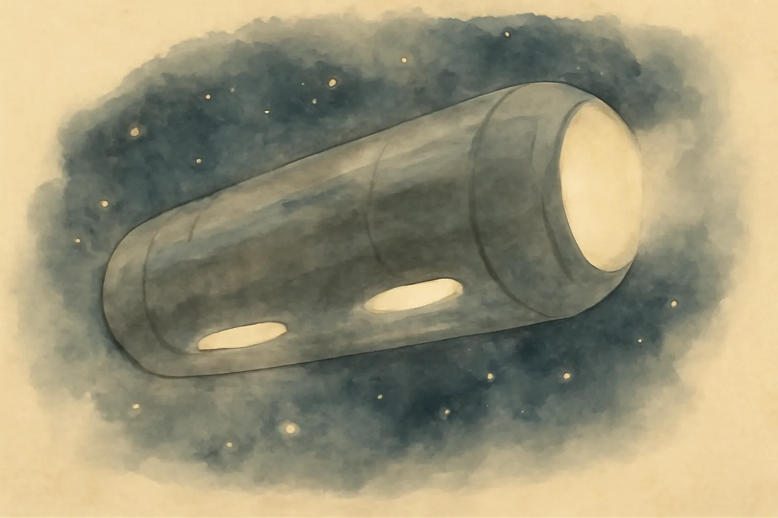 Illustration for Rendezvous with Rama