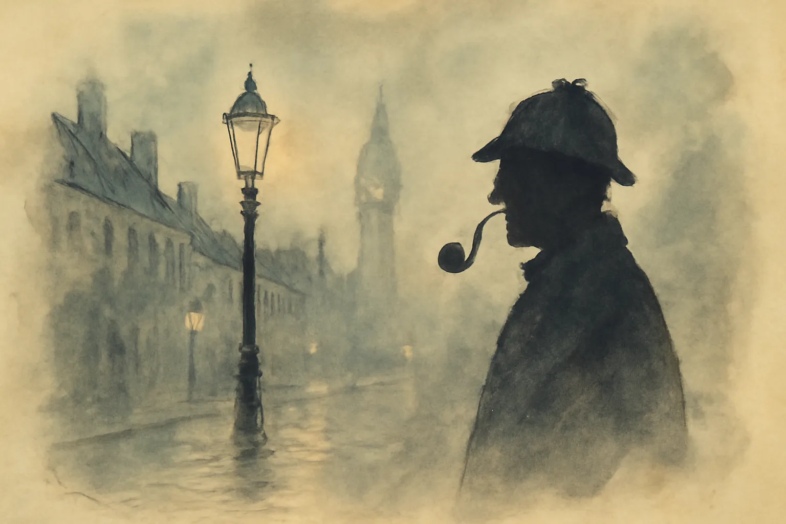 Ilustración de El regreso de Sherlock Holmes