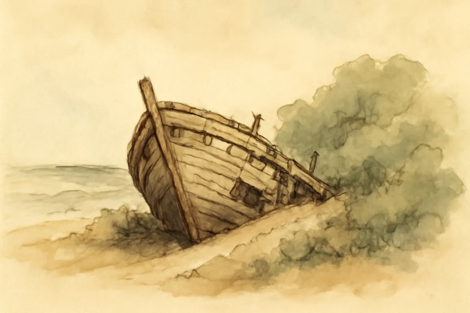 Ilustración de Robinson Crusoe