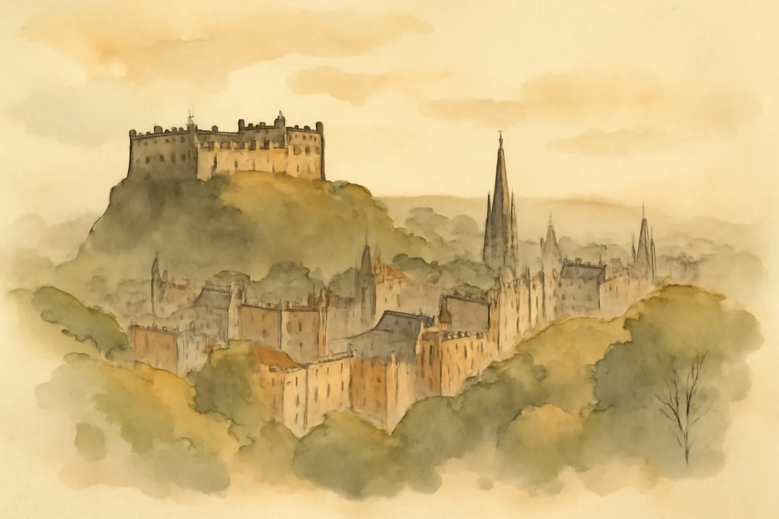 Ilustración de Edimburgo Real: Sus Santos, Reyes, Profetas y Poetas