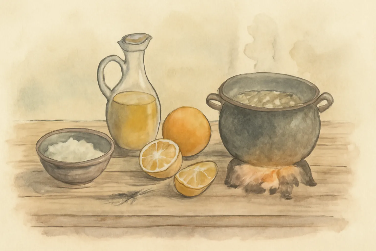 Illustration for Salt, Fat, Acid, Heat