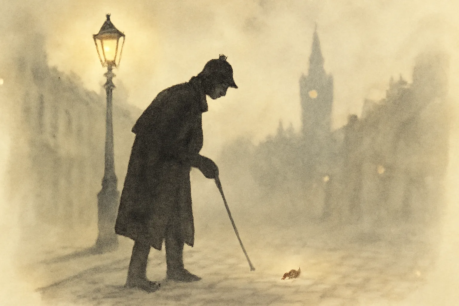 Ilustración de Las aventuras de Sherlock Holmes