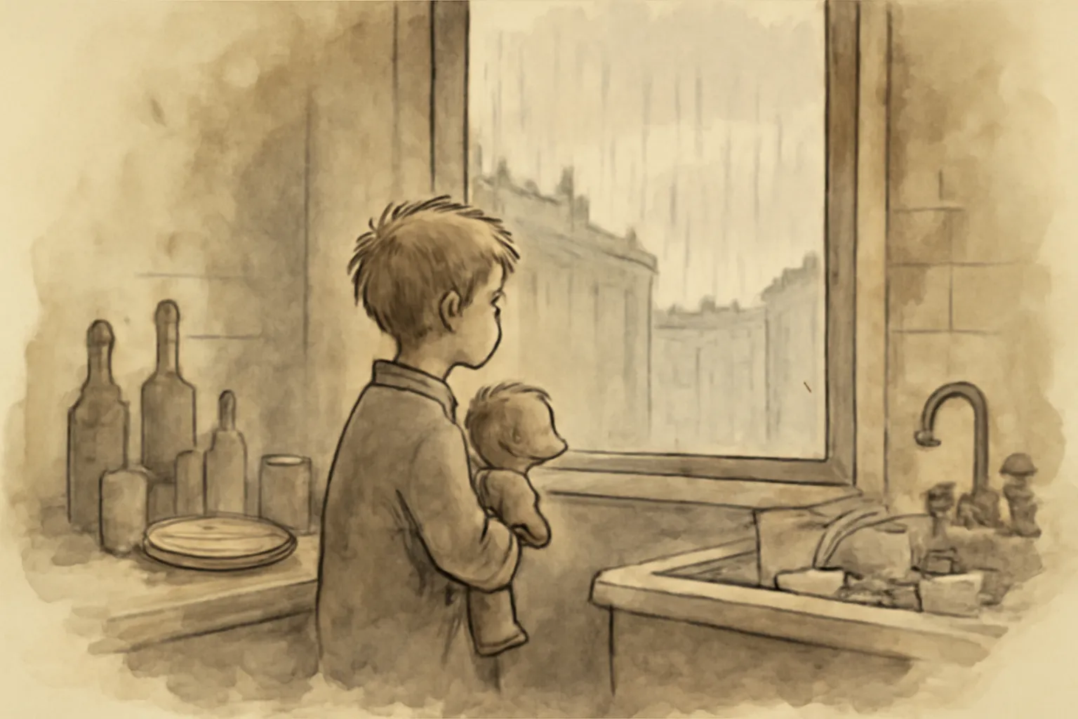 Illustration for Shuggie Bain