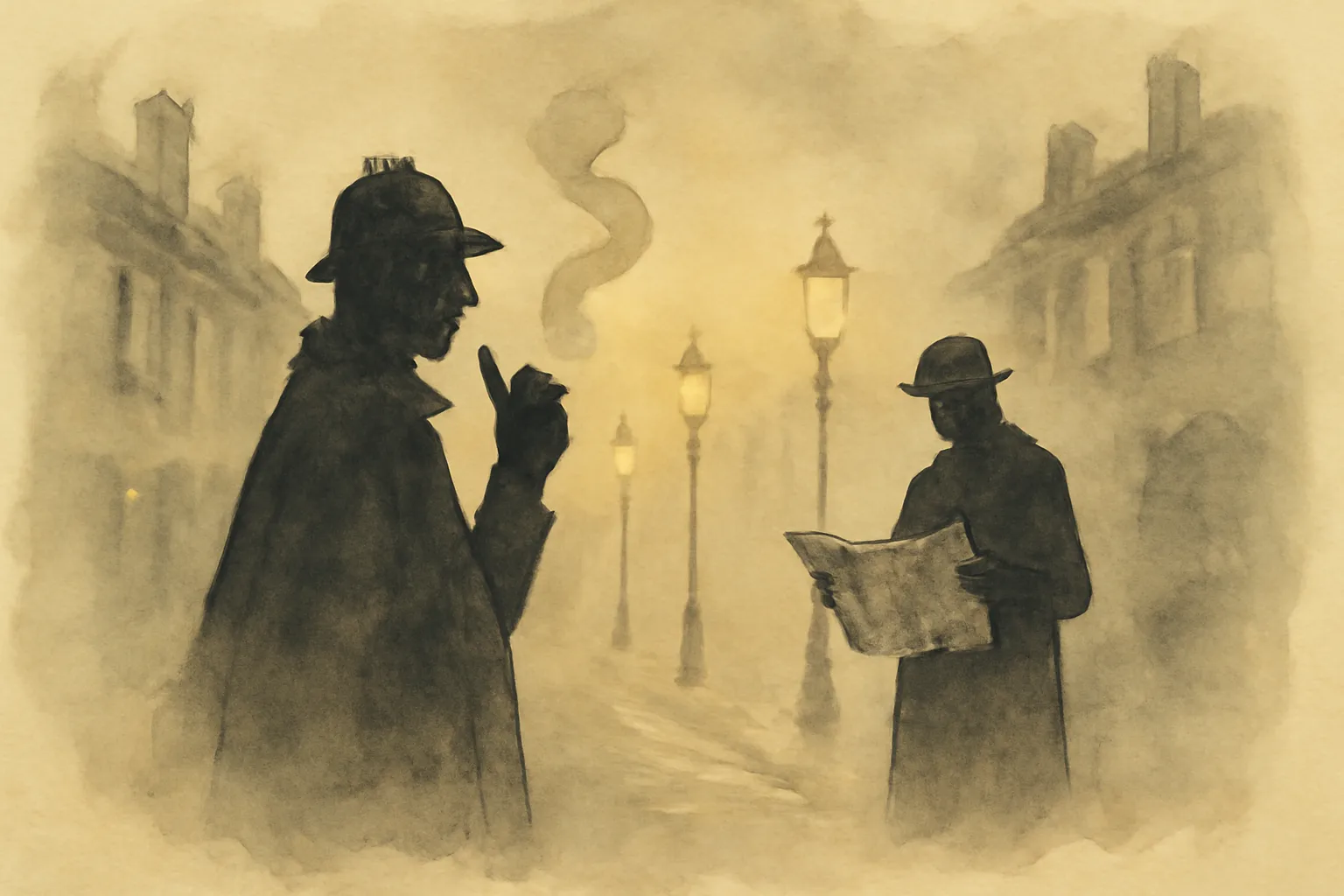Ilustración de El signo de los cuatro
