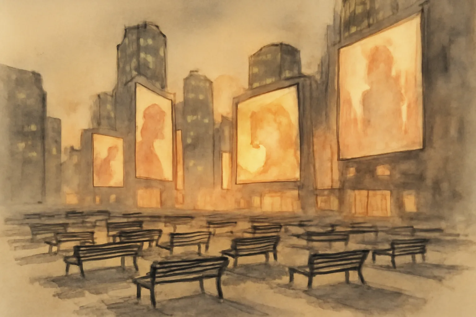 Illustration for Society of the Spectacle