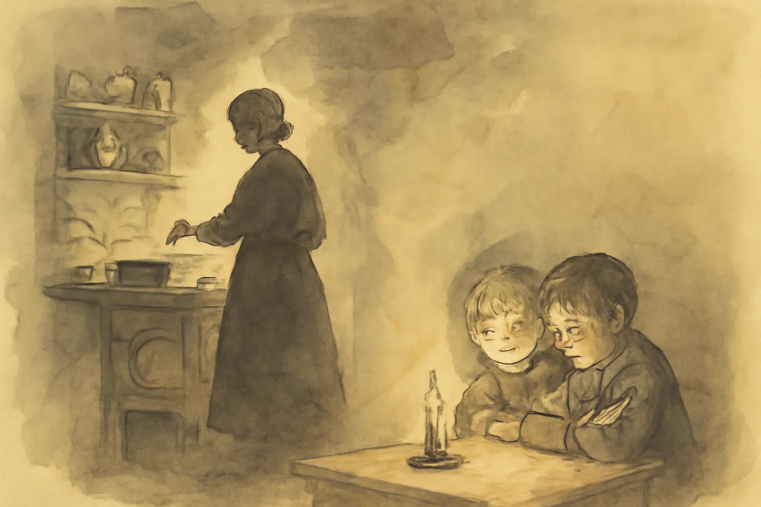 Ilustración de Hijos y amantes
