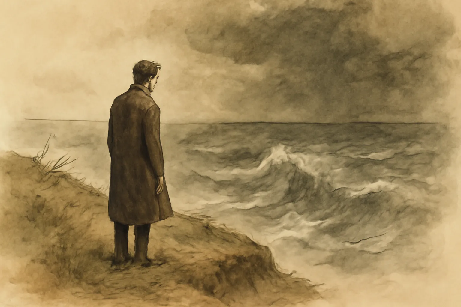 Ilustración de Las penas del joven Werther