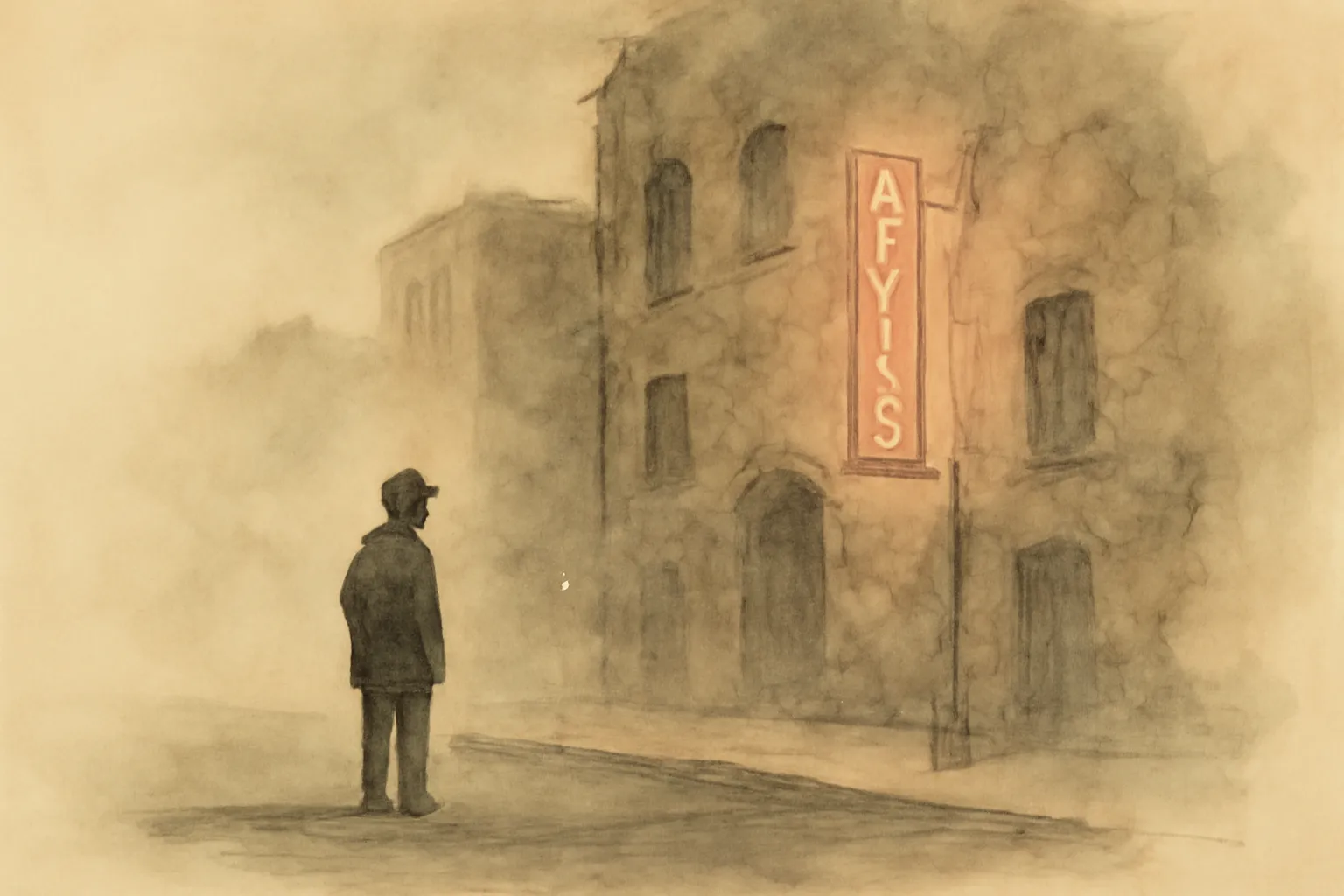Illustration from Spring Street: A Story of Los Angeles