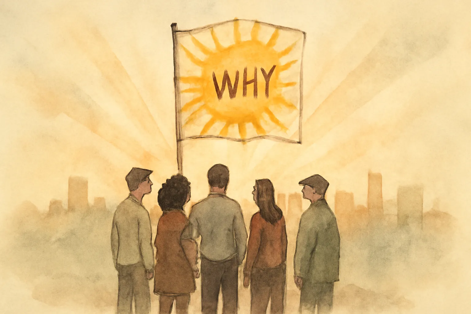 Illustration for Start with why