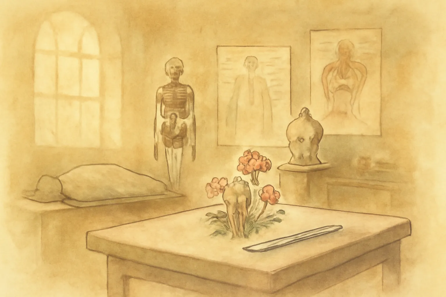 Illustration for Stiff: The Curious Lives of Human Cadavers