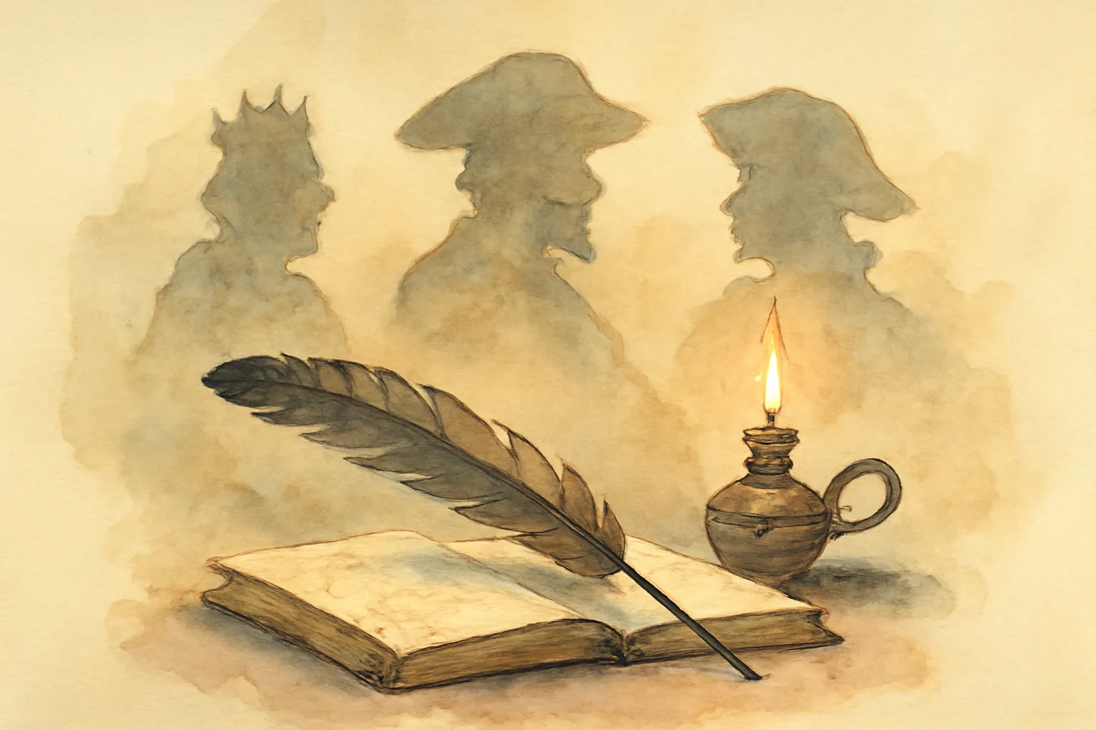 Ilustración de Estudios de literatura e historia