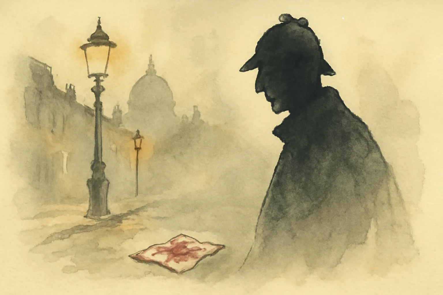 Ilustración de Estudio en escarlata