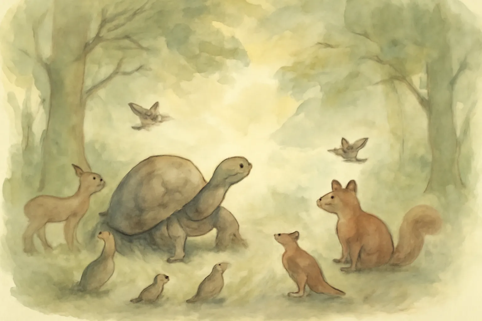 Ilustración de Fábulas de La Fontaine