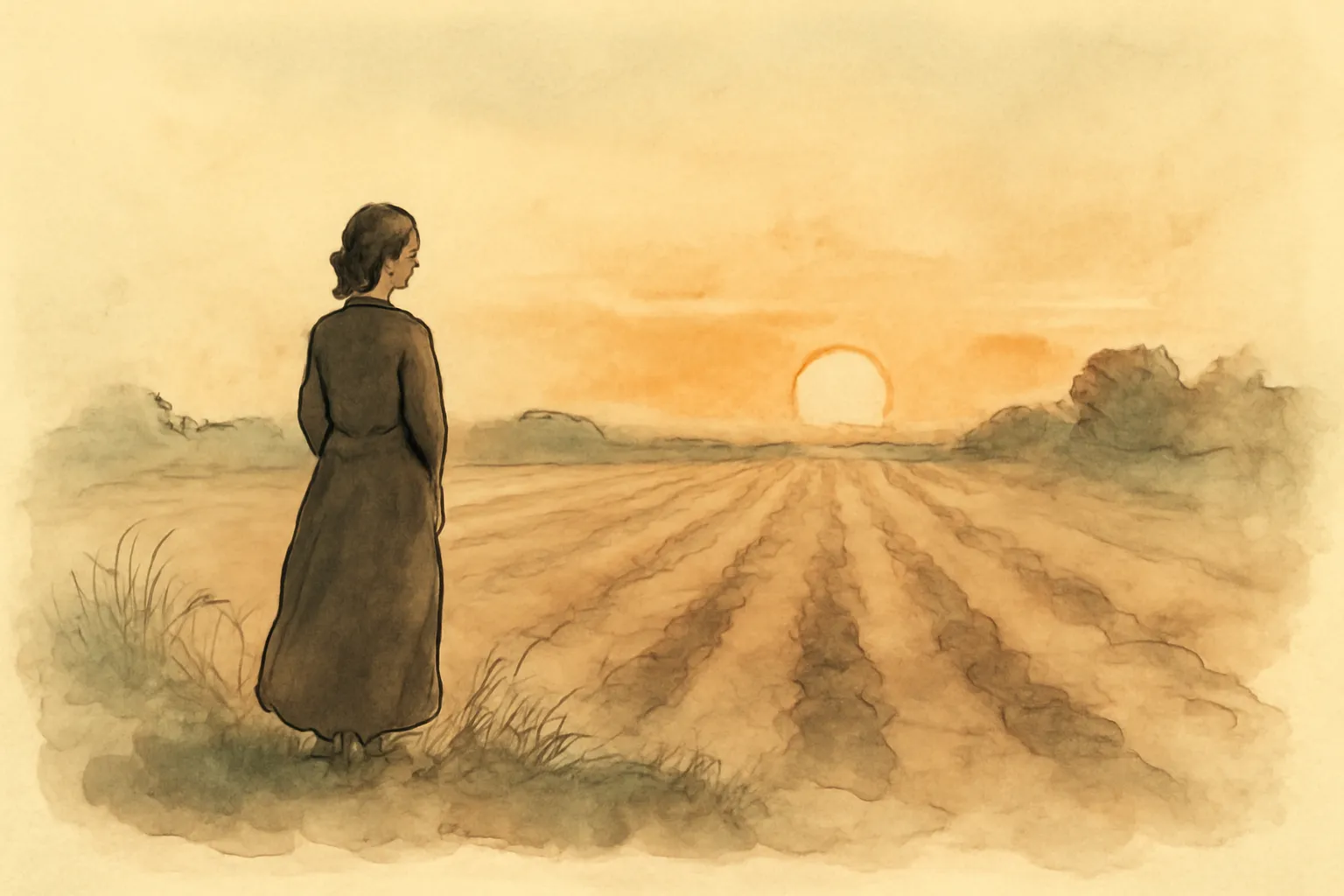 Ilustración de Tess, la de los d'Urberville