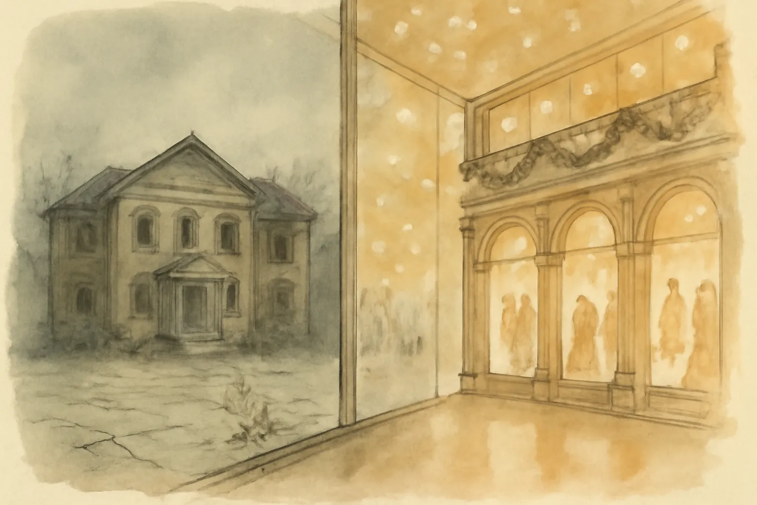 Illustration for The Affluent Society