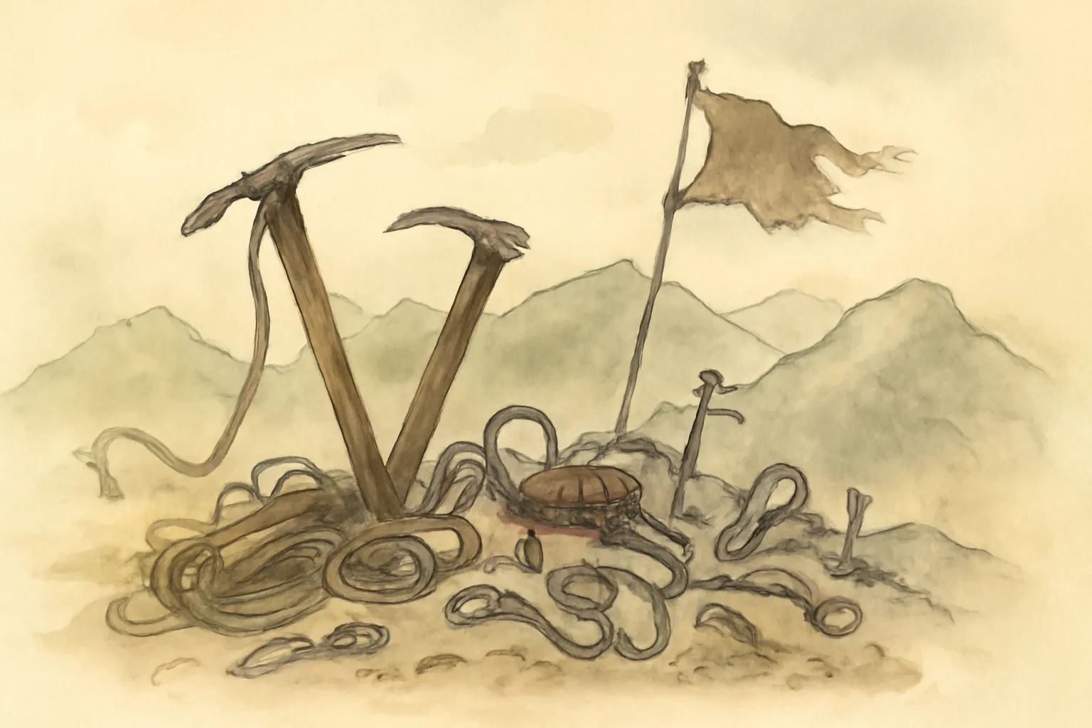 Illustration for The Ascent of Rum Doodle