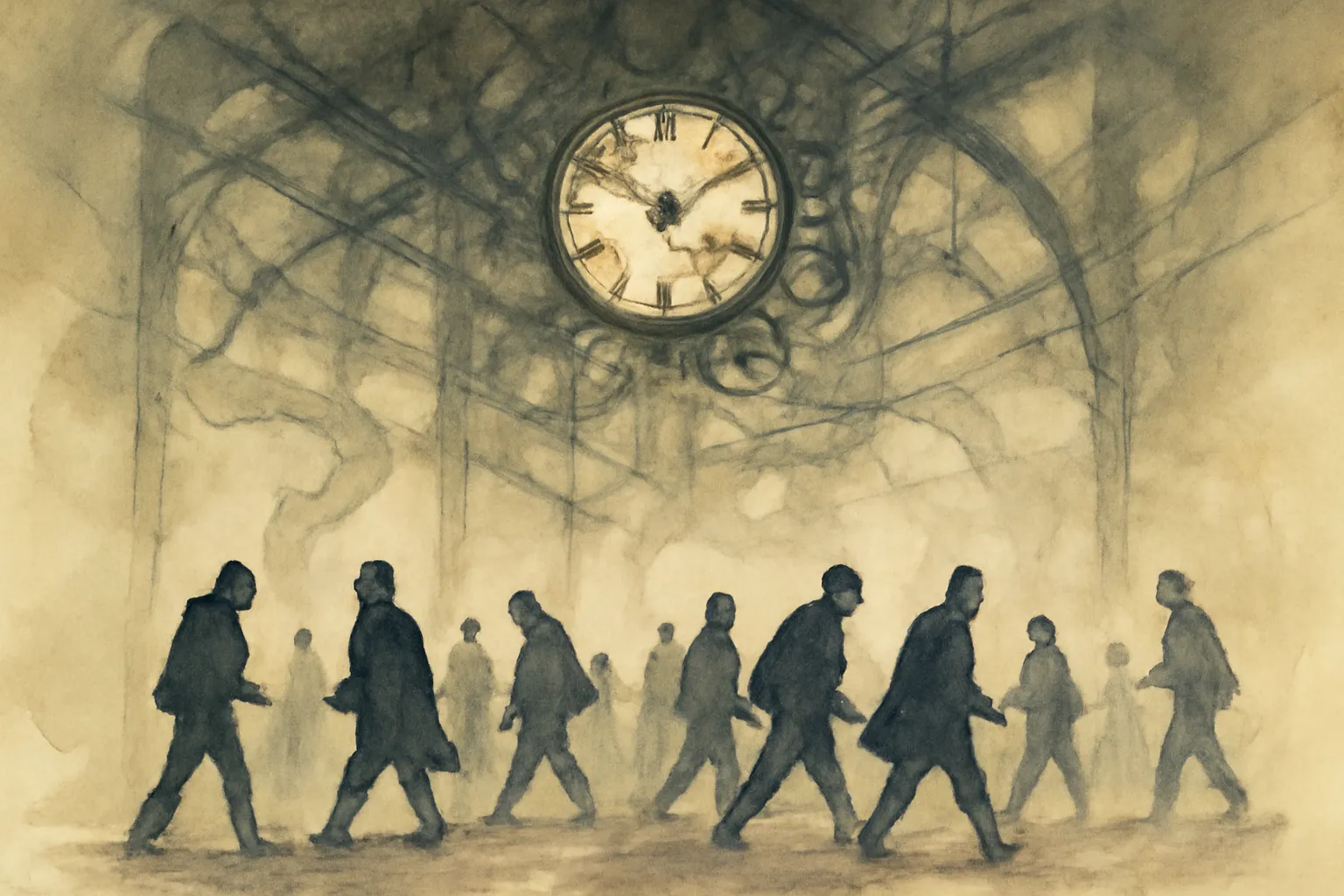 Illustration for The Big Clock