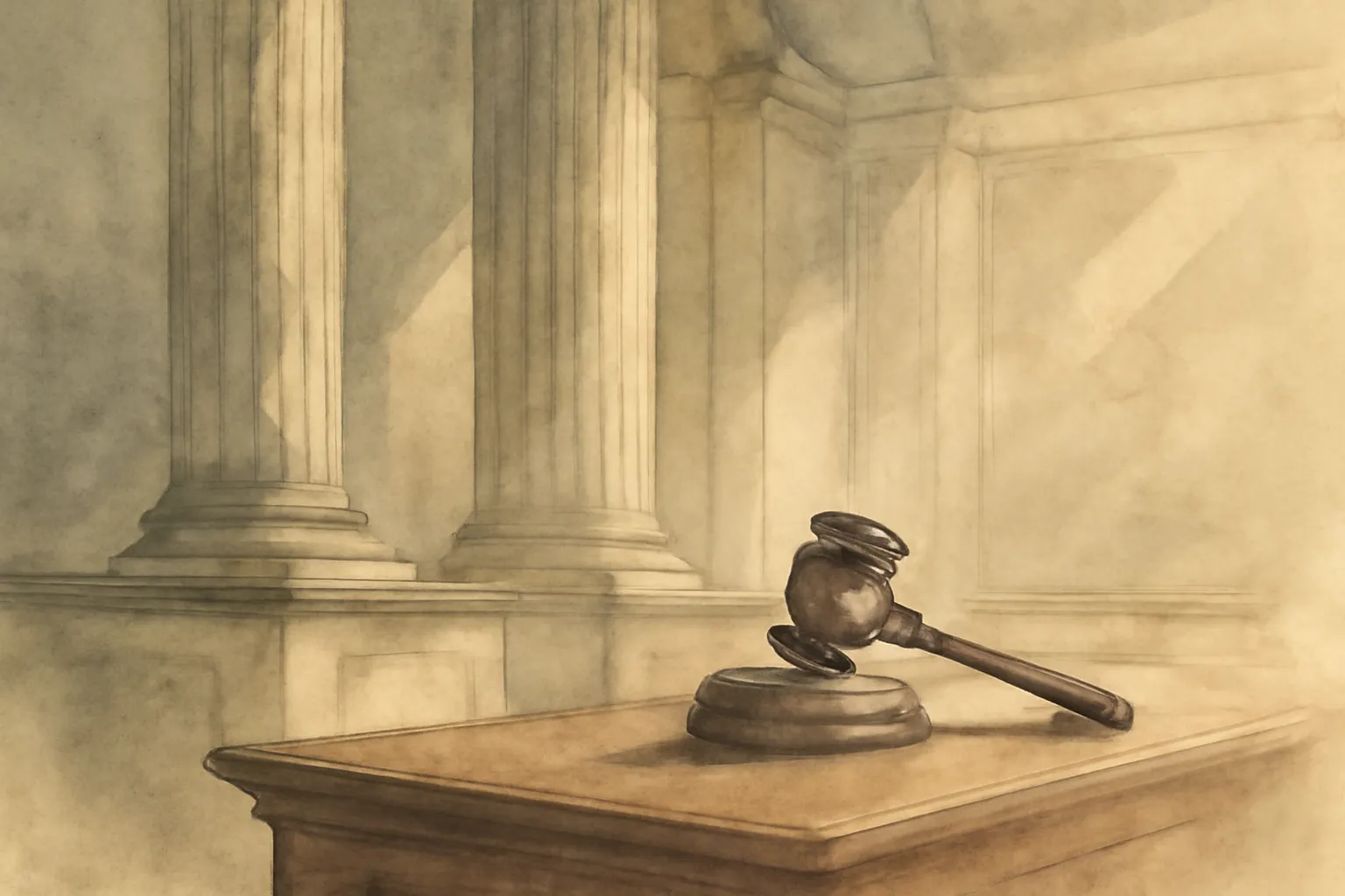 Illustration for The Brethren: Inside the Supreme Court