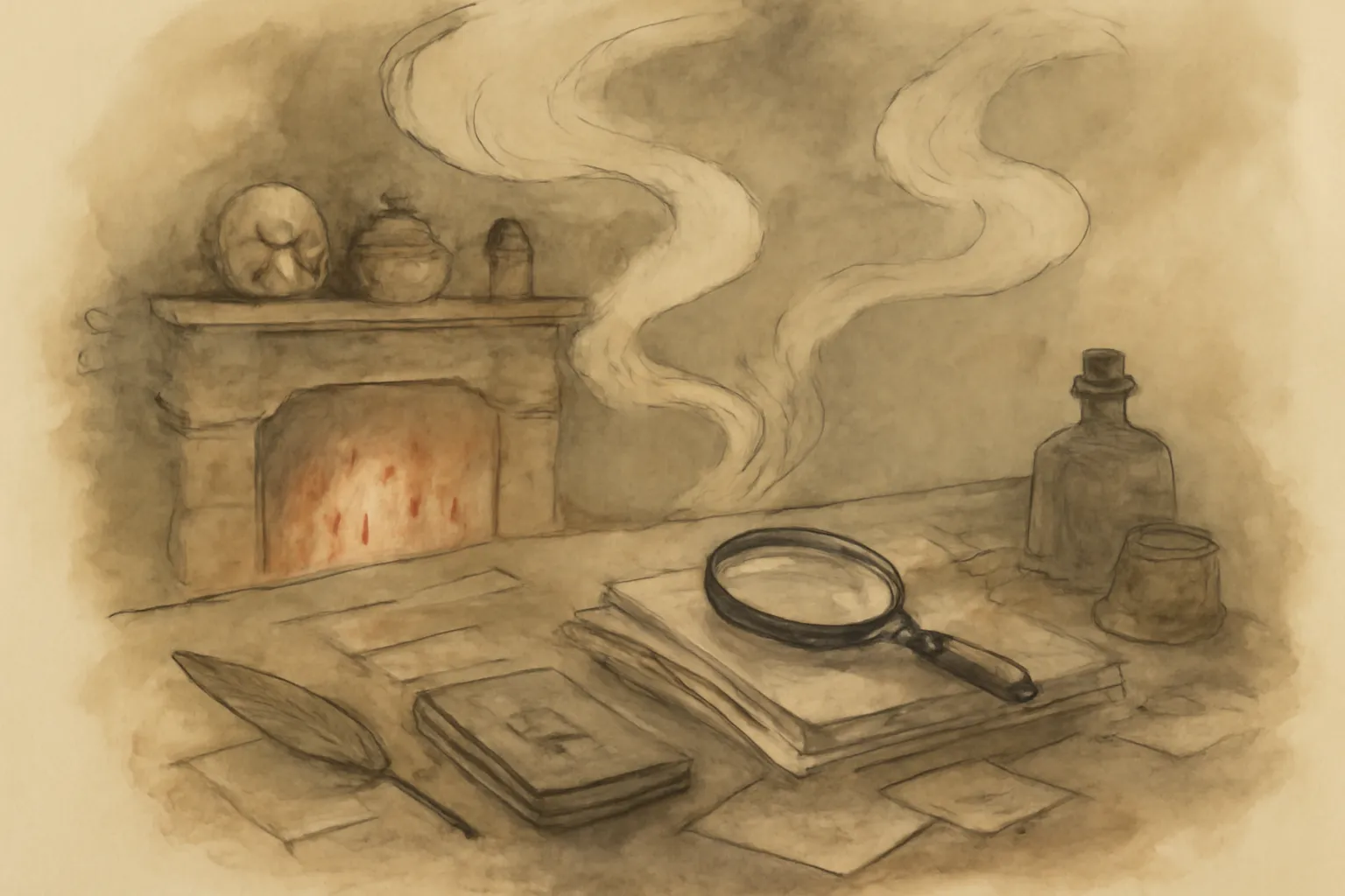 Ilustración de El archivo de Sherlock Holmes
