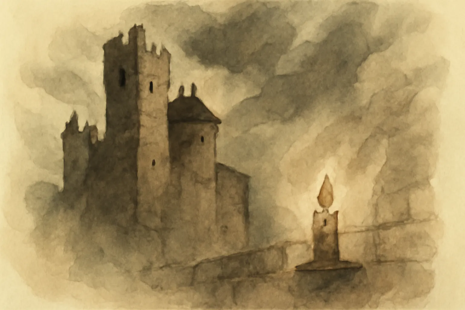 Ilustración de El castillo de Otranto