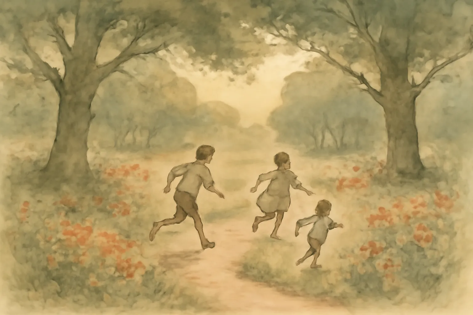 Ilustración de Los niños de Wilton Chase