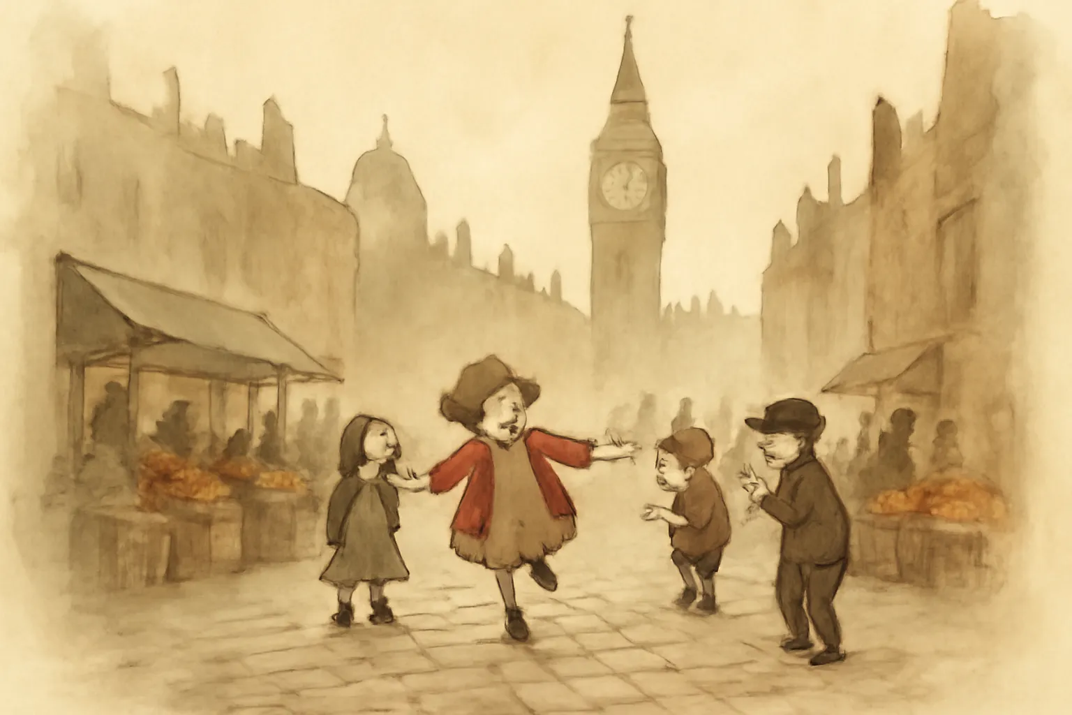 Ilustración de El libro infantil de Londres
