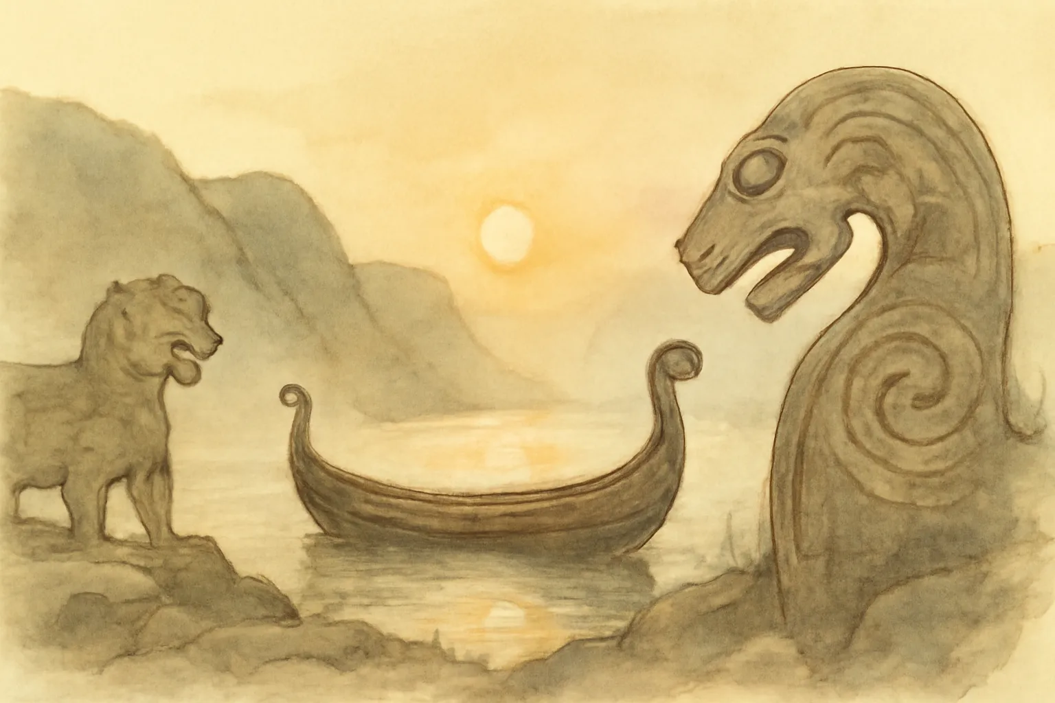 Illustration for The Chronicle of the Kings of Norway