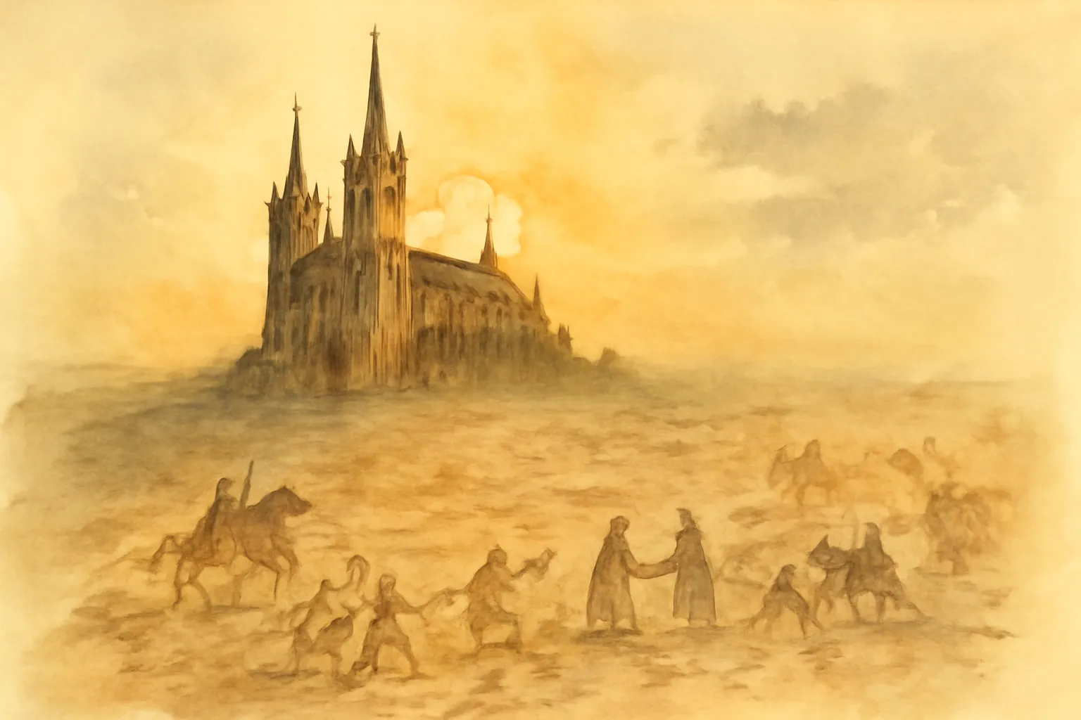 Illustration for The Chronicle of the Popes