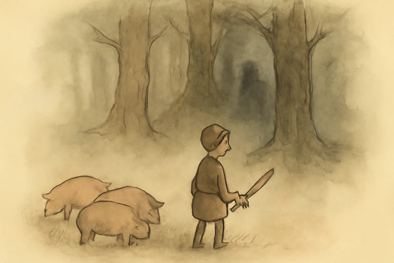 Illustration for The Chronicles of Prydain: The Book of Three