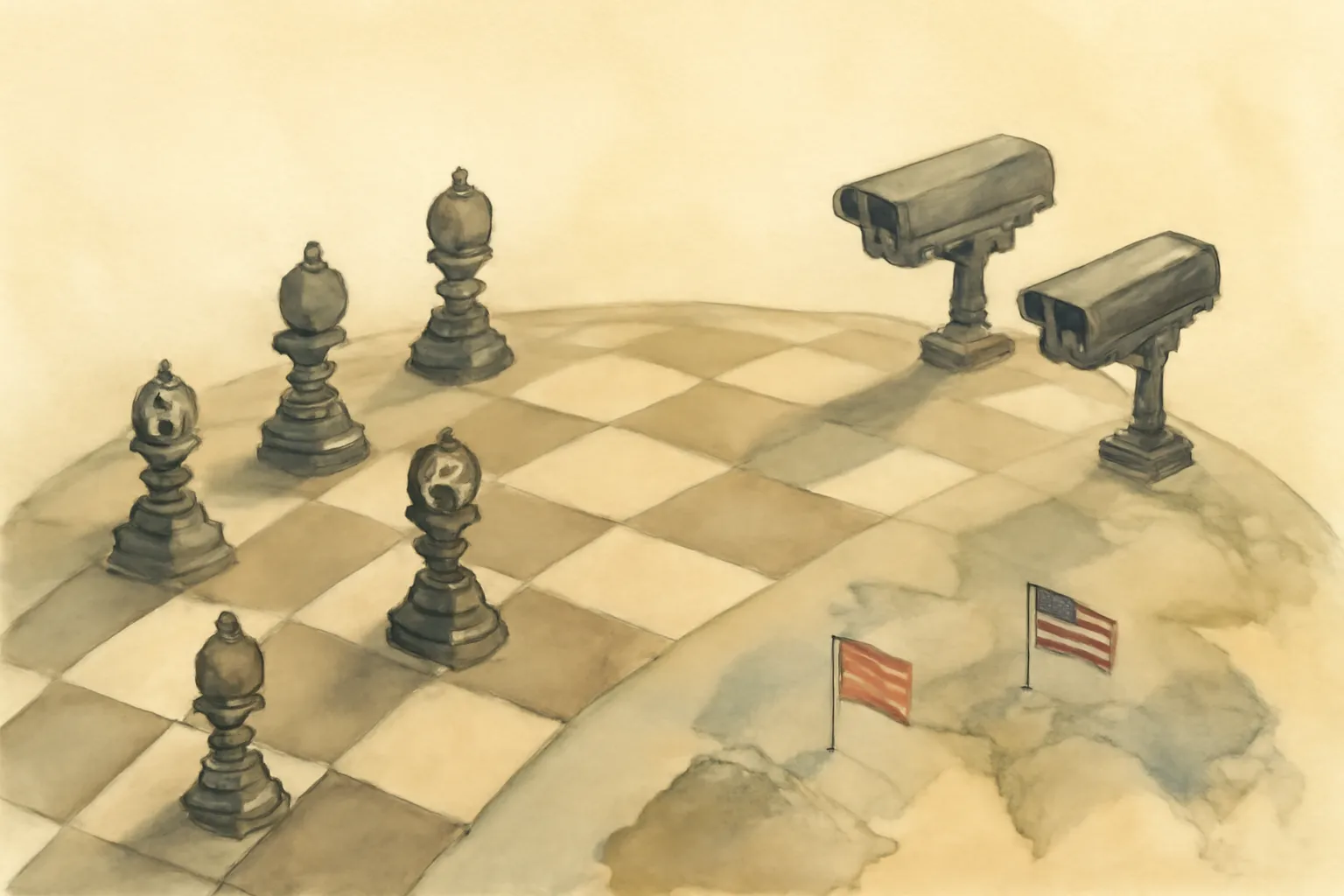 Illustration for The Cold War